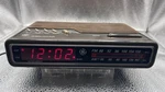 Vintage Digital Alarm Clock Radio Model 7-4612A Woodgrain Finish Am/fm Batter. Fixed Price $24.91.