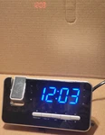 Superior Essentials Projection Alarm Clock W/ Am/fm Radio - Sleep Mode. Fixed Price $59.99.