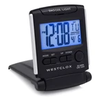 72028 Lcd Travel Alarm Clock W/htin Display Black.. Fixed Price $19.08.