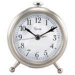 25655 Equity By Crosse Analog Quartz Alarm Clock With Brushed Metallic Case. Fixed Price $14.95.