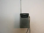 Radio Shack Am/fm Pocket 12-586 Portable News Sports Retro Works Vtg. Fixed Price $11.00.