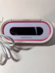 Memorex Am/fm Alarm Clock Radio Pink & White W207-PNK Tested Used Girls Room. Fixed Price $15.00.