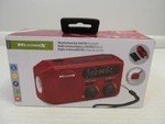 Weatherx Weatherband & Am/fm Flashlight, WR281R, Red. Fixed Price $18.95.
