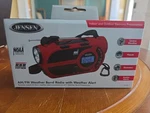 Jensen JEP-650 Am/fm Weather Band Radio With Alert, Red Color. Fixed Price $29.74.