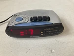 Emerson Gray Digital Alarm Clock Am/fm Radio Model CK5029 -tested. Fixed Price $12.95.