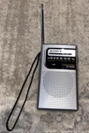 Vintage Sony ICF-S10MK2 Silver Pocket Am/fm Radio Battery Operated Tested Works. Fixed Price $29.47.