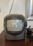 Gpx Portable Tv Am/fm Radio Black With Antenna & Power Adapter. Fixed Price $29.49.