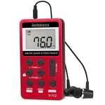 Retekess V112 Am Fm Portable Pocket Radio, 1.8*0.5*3.3 Inches, Red. Fixed Price $22.52.