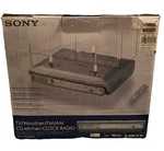 Sony ICF-CD543RM 4-BAND Under Cabinet Kitchen Clock Radio Silver Brand New. Fixed Price $199.99.