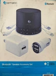 Ematic Bluetooth Speaker & Accessory Set EP216 5 Pieces. Fixed Price $19.99.