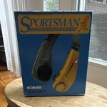 Sportsman MZM-100 Am/fm Headphone Radio Built-in Antenna Yellow Gray Black. Fixed Price $15.00.