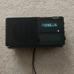 Proton 320 Am/fm Dual Alarm Clock Radio Vintage Black Retro Bass Treble Rare 80S. Fixed Price $30.00.