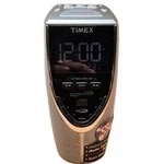 Timex T625T Auto-set Cd Stereo Clock Radio Preset Tuning Nature Sounds Titanium. Fixed Price $40.00.