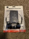 Ge Am/fm Stereo Headset Radio 7-1637S 90'S Sealed New Vtg. Fixed Price $12.00.