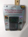 Seiko DF4022 World Travel Alarm Clock & Phone Organizer..new Old Stock. Fixed Price $21.99.