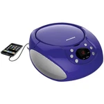 Sylvania SRCD261B Portable Boombox With Am/fm Radio (purple). Fixed Price $40.99.