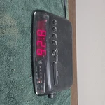 7-4807B Digital Clock Radio Am/fm Alarm Snooze Black Vintage Retro. Fixed Price $20.48.