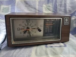 Vintage General Electric 7-4550D Walnut Grain Clock Radio Works!. Fixed Price $39.99.