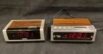 Vtg Cosmo Electronic Led Alarm Clock - Solid State E901 E701 Works Lot Of 2. Fixed Price $29.97.