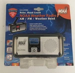 Crosse Noaa Portable Weather Radio Am/fm Hand Crank Solar K810-106 New. Fixed Price $49.99.