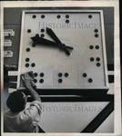 1961 Press Photo New York Braille Clock At Industrial Home For The Blind Nyc.. Fixed Price $24.99.