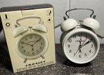 Crosley Model 33013B Analog Vintage Style Metal Alarm Clock. Fixed Price $15.99.