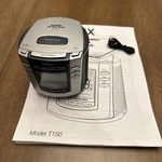 Timex T150G Clock Radio And Weather Gray Silver Triple Alarm Nature Sounds Nice. Fixed Price $14.99.