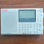 Sangean Ats 909 Radio (silver) With Carry Case & Manual. Fixed Price $68.00.
