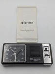 New Old Stock Citizen Q6101 Melody Alarm Clock Vintage Japan Quartz Travel. Fixed Price $54.99.