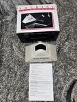 1980S Vintage T-10 Talking Alarm Clock White Pyramid Triangle W/ Box Works. Fixed Price $25.00.