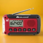Midland Emergency Alert Weather Radio Portable W/flashlight, Black Red ER50. Fixed Price $39.99.