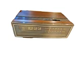 Vintage General Electric Clock Radio Walnut Grain Finish Model 7 4305C Retro. Fixed Price $49.99.