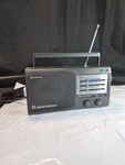 Sony Sound Am/fm/tv/weather Radio Model ICF-34 Portable Works Perfect... Fixed Price $18.00.