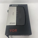 Vintage Sony TCM-31 Cassette Player Recorder, One Touch Walkman 4 Parts. Fixed Price $19.99.