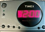 Vintage Timex Am/fm Alarm Clock Radio Sound Machine Model T138B Tested And Works. Fixed Price $20.00.