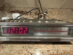 Retro Yorx Telephone Am/fm Radio Electronic Digital Alarm Clock Model R514B. Fixed Price $30.00.