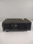 Vintage Sony Flip Digital Clock Radio Model 8RC-25 Parts Or Repair!!!!. Fixed Price $69.99.