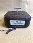 Ihome IPL23-A-A Stereo Fm Clock Radio With Lightning Dock For Iphone / Ipod. Fixed Price $18.99.