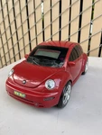Sharper Image Volkswagen Beetle Vintage Cd/radio Player Red Not Tested. Fixed Price $450.00.