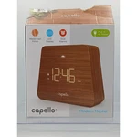 Capello Modern Mantel Digital Alarm Clock CA-41 Wood Grain Led Dual Brown. Fixed Price $10.00.
