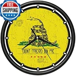 Dont Tread Wall Clock - 10" Libertarian Flag, Patriot, American Gift. Fixed Price $36.44.