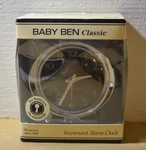 Westclox Baby Ben Classic, Keywound Alarm Clock Model 11607K New. Fixed Price $24.99.