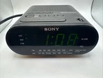 Sony Dream Machine Black Clock Radio ICFC218 Tested Working New Backup Battery. Fixed Price $11.99.