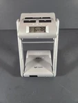 1997 Nos Lighttraveler Book With Lcd Alarm Clock D3271S-W. Fixed Price $11.00.