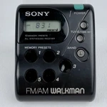 Sony SRF-M33 Fm Am Walkman Portable Radio Pll 10 Memory Presets Belt Clip Works. Fixed Price $28.95.