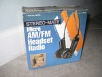 Vintage Radio Shack Realistic Stereo-mate Headset Tandy 12-145 New Nib. Fixed Price $55.55.
