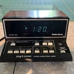 Radio Shack Plug'n Power Remote Control Timer Center 61-2679A. Fixed Price $9.00.