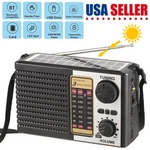 Solar Radio Portable Fm/am Sw Digital Bluetooth Speaker MP3 Player Rechargeable. Fixed Price $19.01.