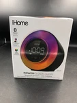 Ihome Powerclock Glow Alarm - Bluetooth Color Changing Fm Radio W.... Fixed Price $29.95.
