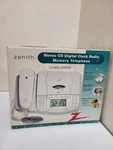 Vintage Zenith Z824W Phone Alarm Clock Am/fm Radio Cd Player. Fixed Price $63.16.
